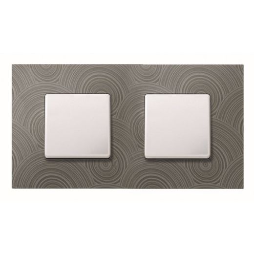 FUNDA 2 ELEMENTOS GRIS HELIOS