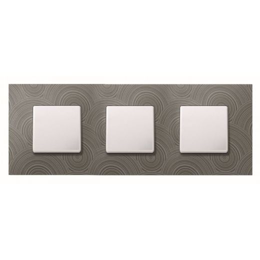 FUNDA 3 ELEMENTOS GRIS HELIOS