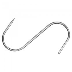 GANCHO CARNICERO INOX 16 CM.