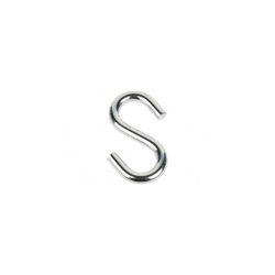 GANCHO EN "S" ZINCADO M-6