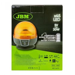 GIROFARO LED RECARGABLE IMANTADO