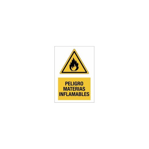 GLASSPACK 0.7 230X340 MM PELIGRO MATERIAS INFLAMABLES ADR-2085
