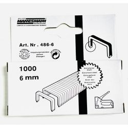 GRAPA 486 PARA GRAPADORA MANUAL M483 LARGO 6. CAJA DE 1 MILLAR