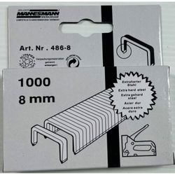 GRAPA 486 PARA GRAPADORA MANUAL M483 LARGO 8. CAJA DE 1 MILLAR