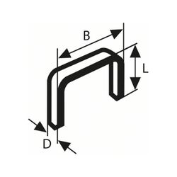 GRAPA INOX 53:11,4X0,74MM:1.000UDS