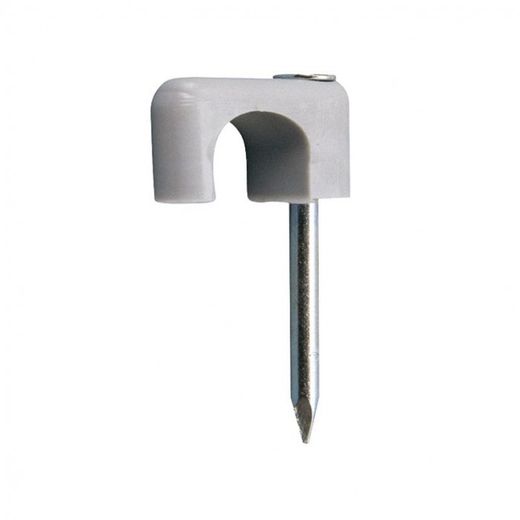 GRAPA PLAST. BLANCO 5,4X3,3MM. 9U.EHS