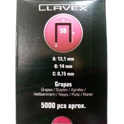 GRAPAS 58/14 (CAJA 5.000 UNID.)
