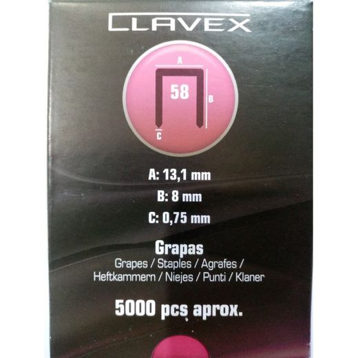 GRAPAS 58/8 (CAJA 5.000 U)