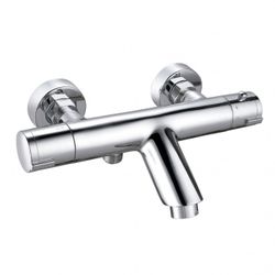 GRIFO CORAL CROMO TERMOSTATICO BAÑERA