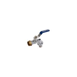GRIFO CURVO DE ESFERA CON ORF.PRECINTABLE 3/4-1"