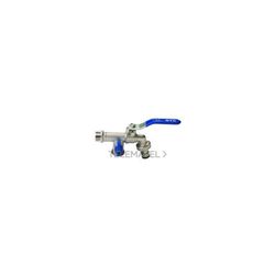 GRIFO DOS SALIDAS 1/2"X3/4"X3/4"