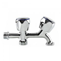 GRIFO LAVAD.V/LATON DOBLE 1/2X3/4X3/4