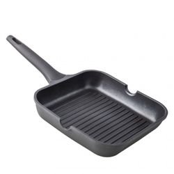 GRILL ALUMINIO FUNDIDO XYLAN M/FIJO SUPERFICIE RAYA 28