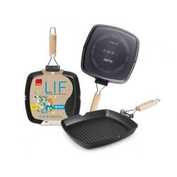 GRILL LIF ASA ABATIBLE ONDULADO 20 CM