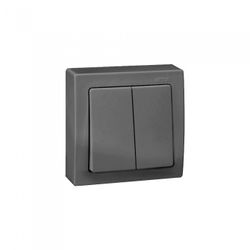 GRUPO 2 INTERRUPTORES GRAFITO S73 LOFT