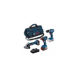 GSB18V-45 + GDX + GWS18V-7 + 2X5AH + GAL + BOLSA