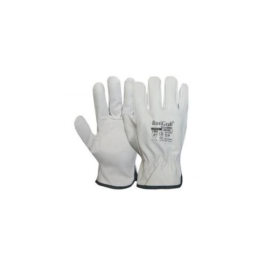 GUANTE CONDUCTOR PIEL NATURAL T-10