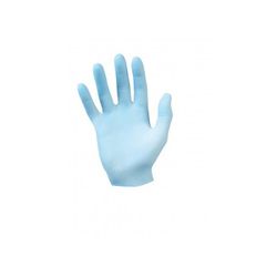GUANTE DESECHABLE NITRILO AZUL SIN POLVO T.L