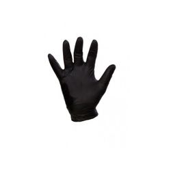 GUANTE DESECHABLE NITRILO NEGRO SIN POLVO T.L
