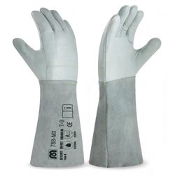 GUANTE FLOR VAC. MANGUITO SERRAJE (788MXG/9)