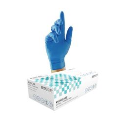 GUANTE GS0034-UNICARE SOFT NITRILE BLUE T-L (100U)