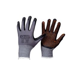 GUANTE IMPREGNADO NITRILO FOAM PUNTOS T.8