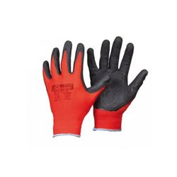 GUANTE IMPREGNADO NITRILO FOAM ROJO T.6