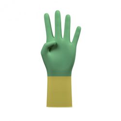 GUANTE LATEX BICOLOR REFORZADO T9-