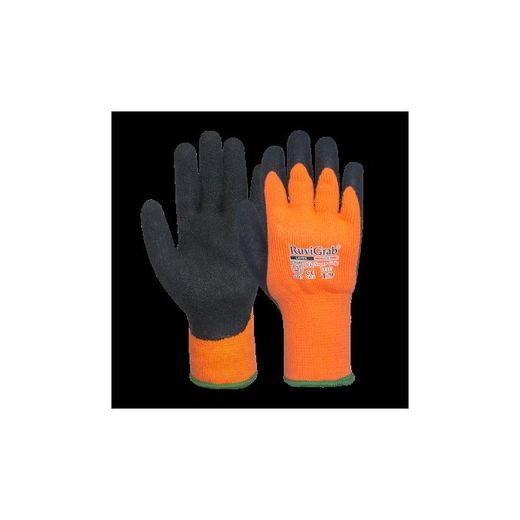 GUANTE LATEX FORRADO TERRY LOOP T-9