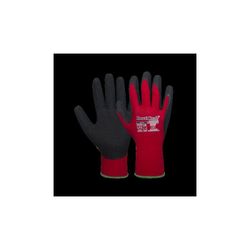 GUANTE LATEX ROJO/NEGRO T-9