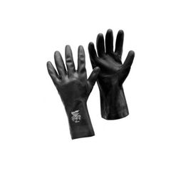 GUANTE NEOPRENO-CAUCHO NEGRO FLOCADO T.8