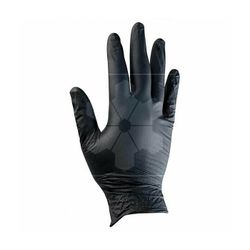 GUANTE NITRILO NEGRO SZ-9 PF T-L