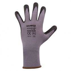 GUANTE NITRILO NYLON LYCRA PUNTOS 8"