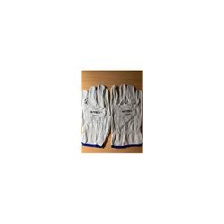 GUANTE PIEL FLOR CONDUCTOR GRIS T-10