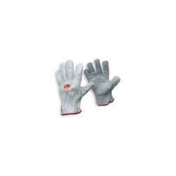 GUANTE PIEL VACUNO BLANCO 2122 X T.8