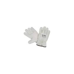 GUANTE PIEL VACUNO GRIS T-7