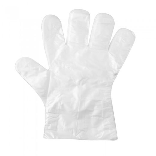 GUANTE PLASTICO DESECHABLE 100 UNID.