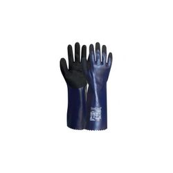 GUANTE SOPORTE 18G TEXTIL, DOBLE RECUBRIMIENTO NITRILO + SANDY T-10