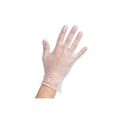 GUANTE VINILO M TRANSPARENTE (100 UDES/CAJA)