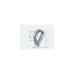 GUARDACABO CORAZON 2"1/2 - CAB.12MM