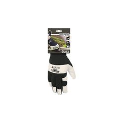 H279DR/10 GUANTE PIEL FLOR VACUNO CON DORSO Y PULGAR DE NYLON/ELASTANO CIERRE VELCRO RE