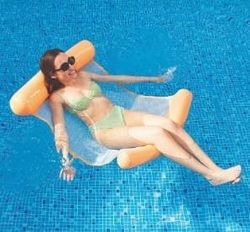 HAMACA DE AGUA FLOTANTE PISCINA
