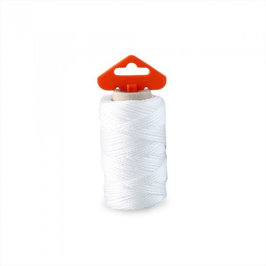 HILO POLIPR.TRENZ.BOBIN.1,9MM 50M.BLANCO