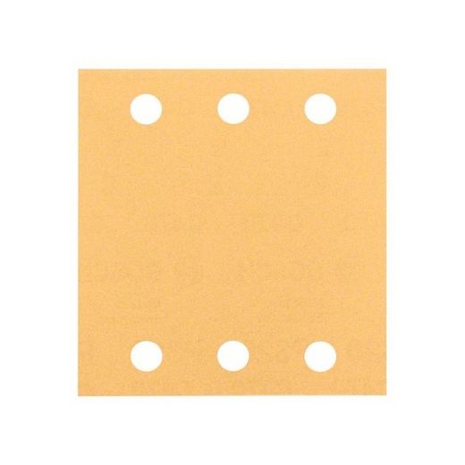 *HOJA DE LIJA ORBITAL C470:115X107MM 6P. G60 X10