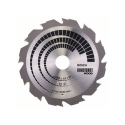 HOJA DE SIERRA CIRCU.CONSTRUCT WOOD 190X2.6X30D:12FWF