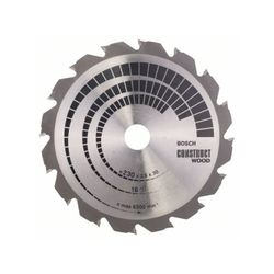 HOJA DE SIERRA CIRCU.CONSTRUCT WOOD 230X2.8X30D:16FWF