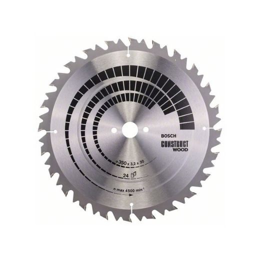 HOJA DE SIERRA CIRCU.CONSTRUCT WOOD 350X3.5X30D:24WZ