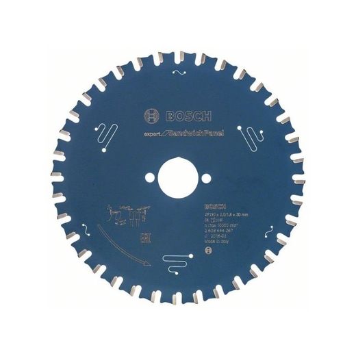 HOJA DE SIERRA CIRCULAR EXPERT SANDWICHPANEL:190X20X36D