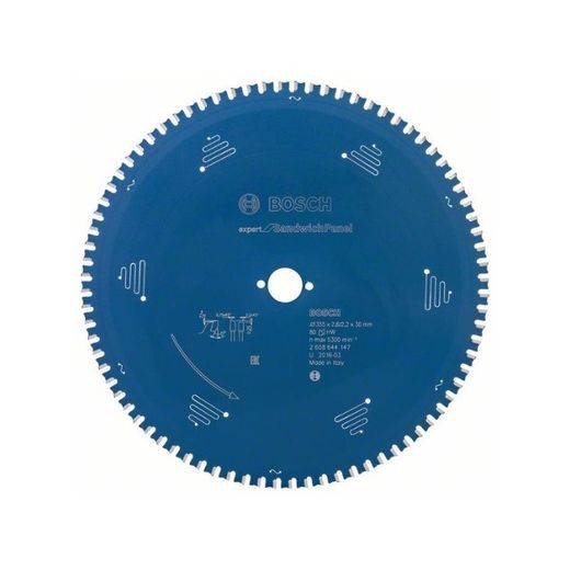 HOJA DE SIERRA CIRCULAR EXPERT SANDWICHPANEL:355X30X80D