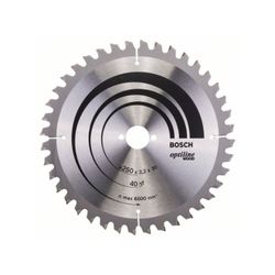 HOJA DE SIERRA CIRCU.OPTILINEWOOD 250X3.2X30D:40WZ/N